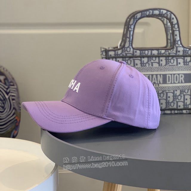 Chanel男女同款帽子 香奈兒新款字母刺繡精品棒球帽鴨舌帽  mm1638